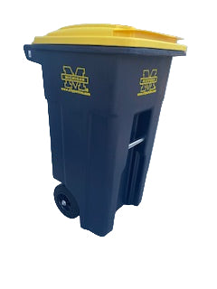 Toter LLC University of Michigan 32-Gallon Roll Out Cart