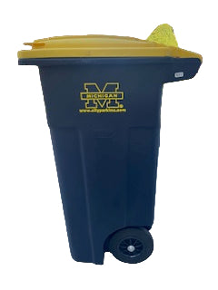 Toter LLC University of Michigan 32-Gallon Roll Out Cart